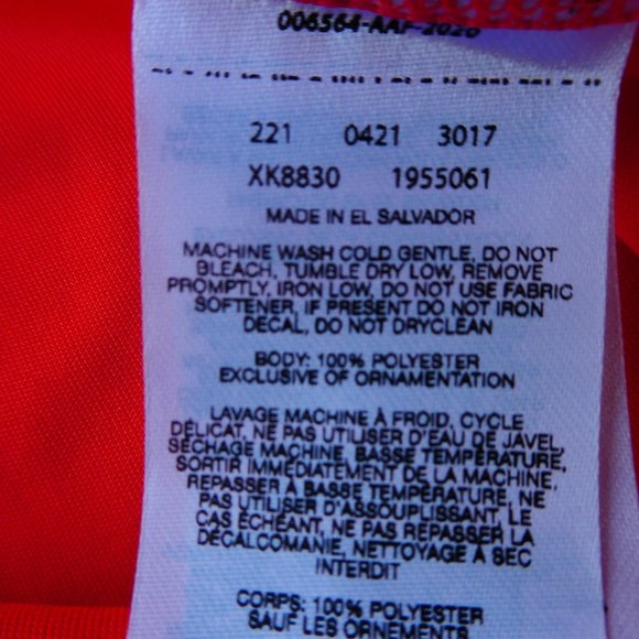 NEW Columbia Omni Shade Hoodie Performance Neon Orange V Neck Long Sleeve L - Picture 5 of 7